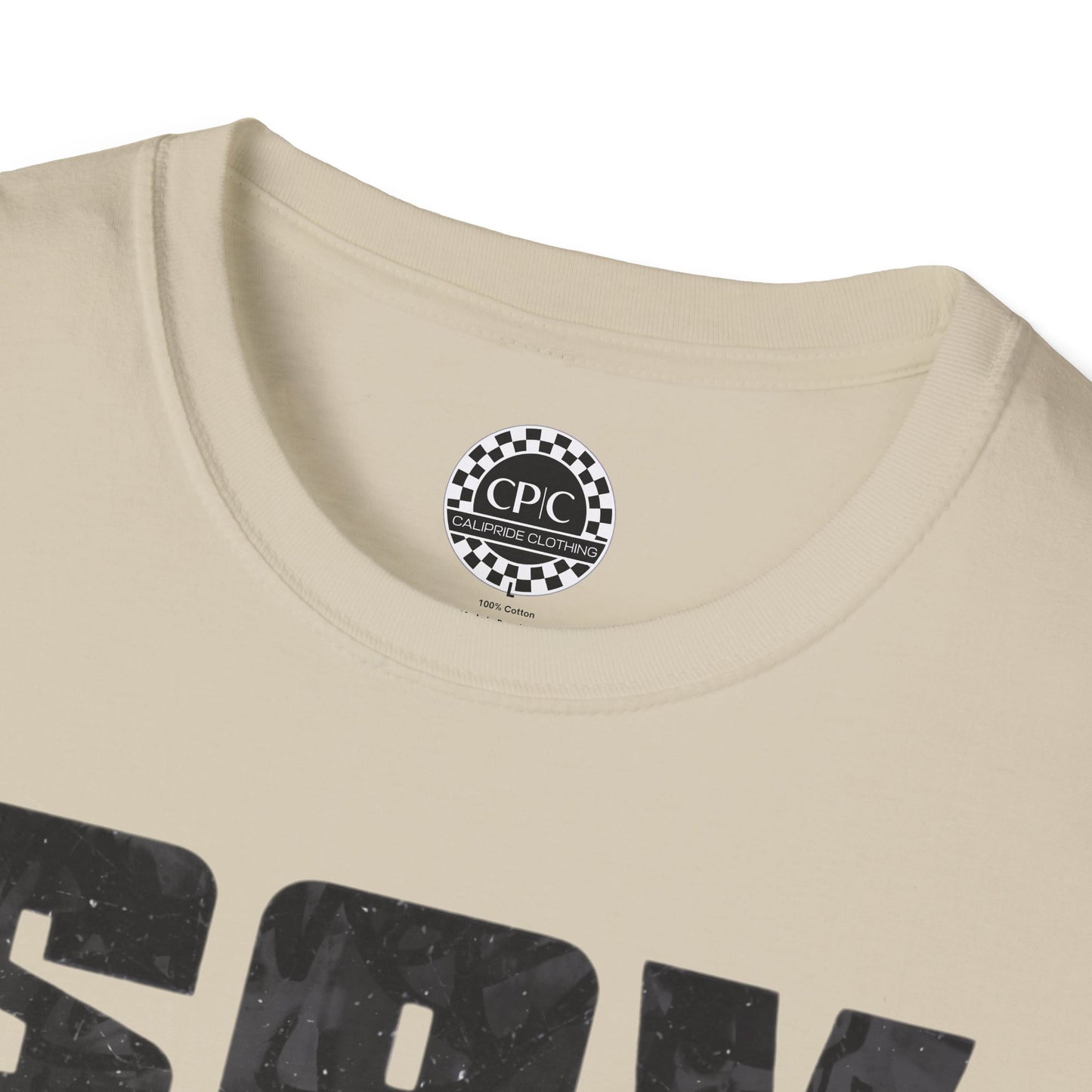 Savage Vibe Graffiti Block, Monochrome gray - CaliPride Clothing