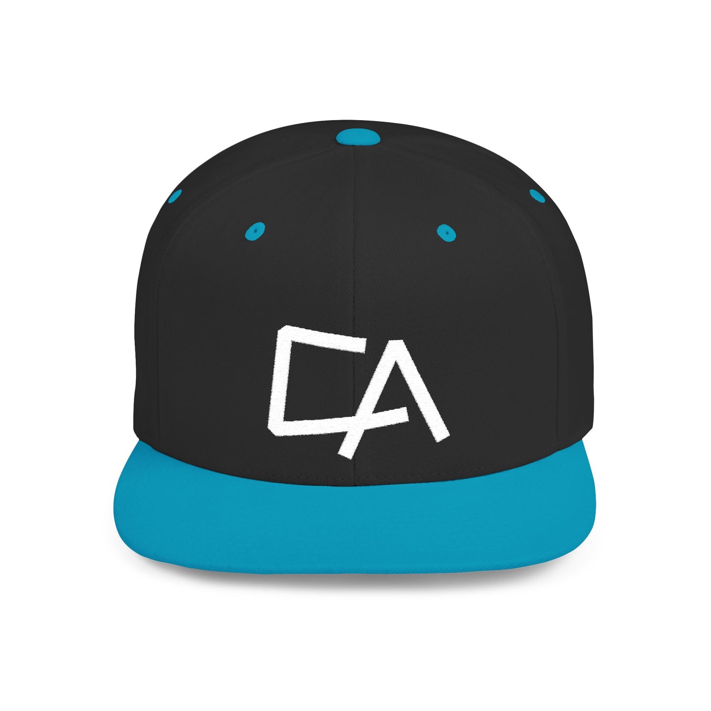 Urban Underground Collection - "CA" California, Embroidered Snapback Flat bill hat - CaliPride Clothing