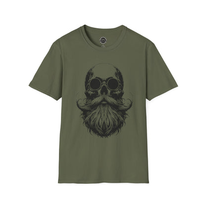 Pacific Works Collection - Vintage Bearded Skull Graphic T-Shirt — CaliPride Clothing