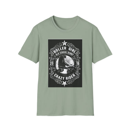 Roller Girl Crazy Rider T-shirt | Skate Derby Graphic