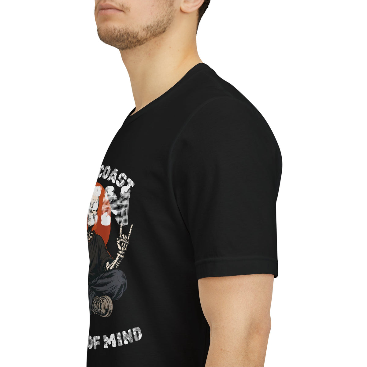 Skate & Surf Collection - Zen to the Bone, Vintage Skeleton Graphic T-Shirt — CaliPride Clothing