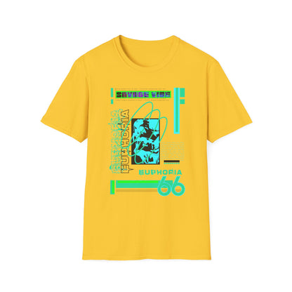 Urban Underground Collection - Savage Vibe, Euphoria 66, Graphic T Shirt - CaliPride Clothing