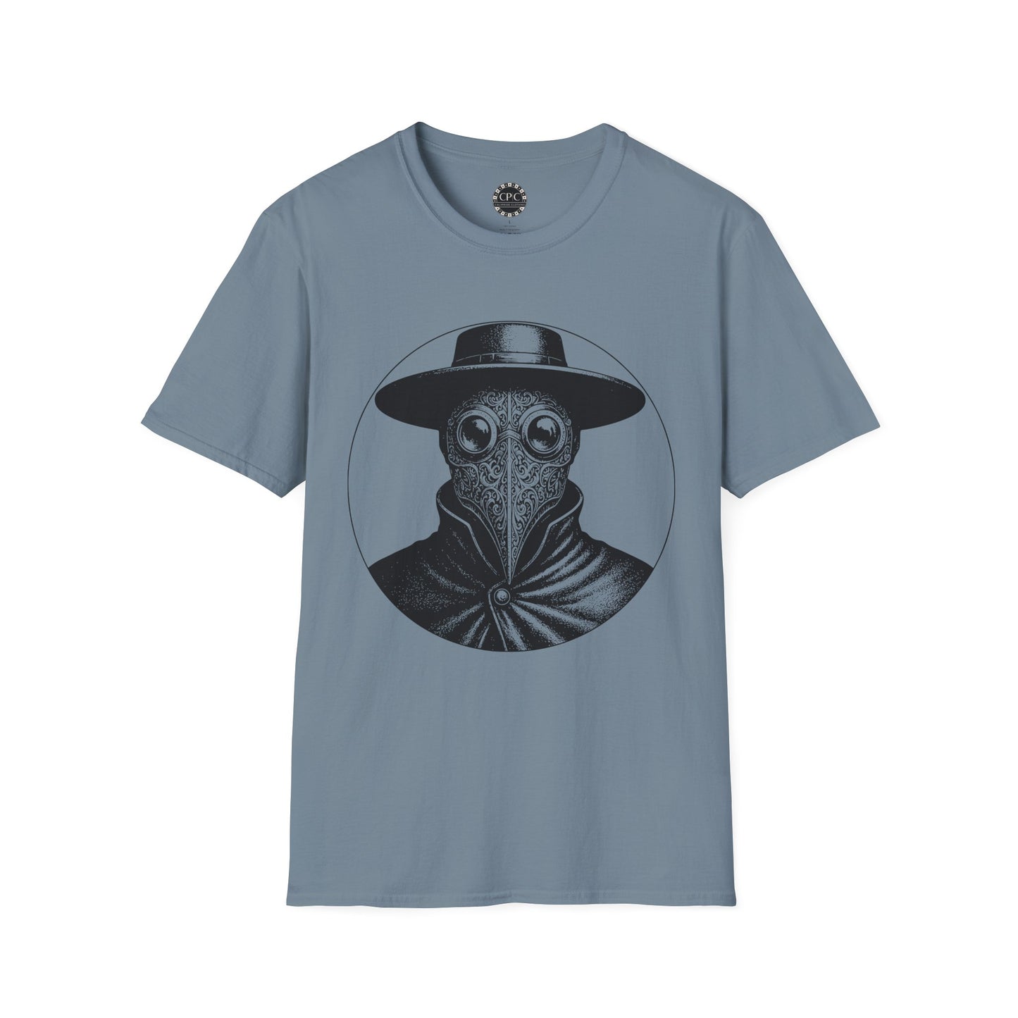 Pacific Works Collection - Vintage Plague Doctor Graphic Tee — CaliPride Clothing