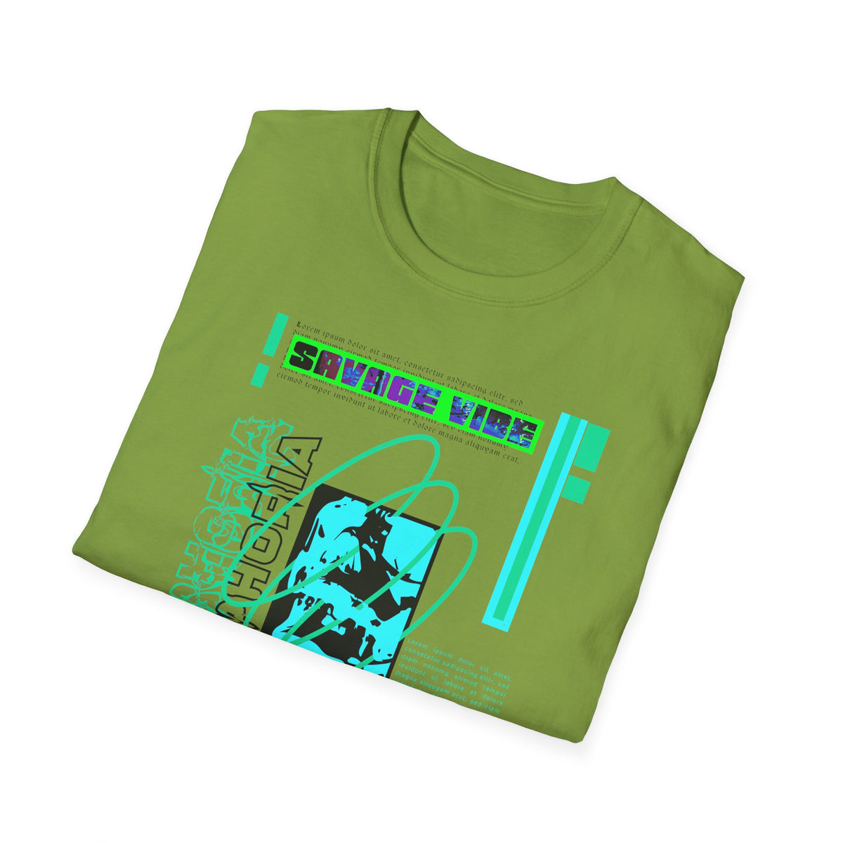 Urban Underground Collection - Savage Vibe, Euphoria 66, Graphic T Shirt - CaliPride Clothing