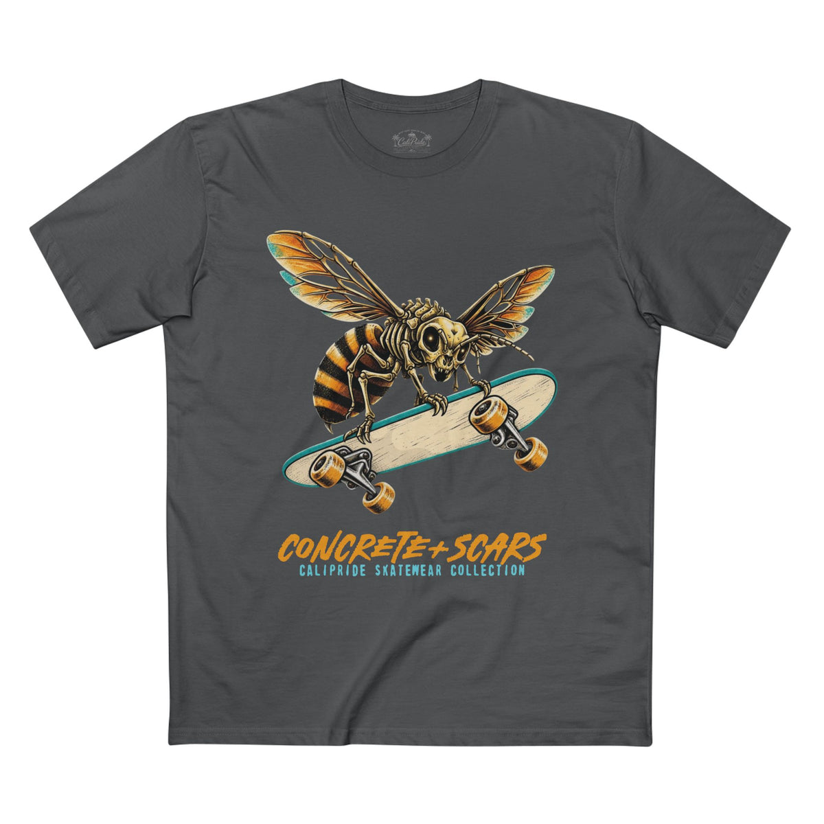 Concrete & Scars Collection - Bee Shredder, Graphic T-Shirt — CaliPride Clothing