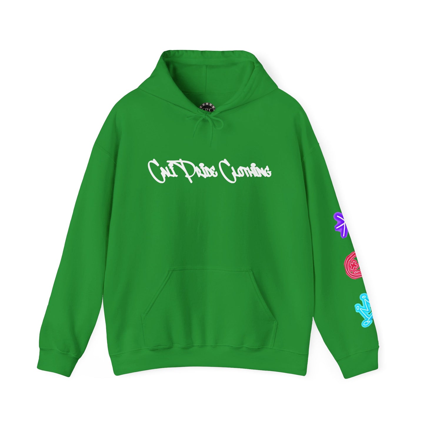 Skate & Surf Collection - Neon Skizzy Skater Graphic Hoodie, multiple colors | CaliPride Clothing