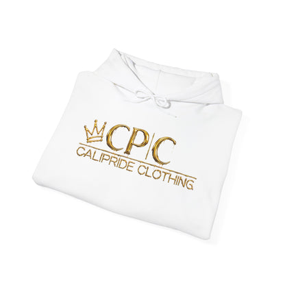Urban Underground Collection | West Coast State of Mind series - Gold Drip Gangsta' Hoodie, Sugar Skull | CaliPride Clothing