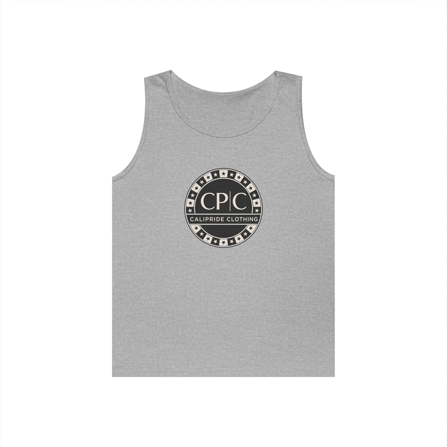 CP | C Logo, Checker Star Loose Tank Top | CaliPride Clothing