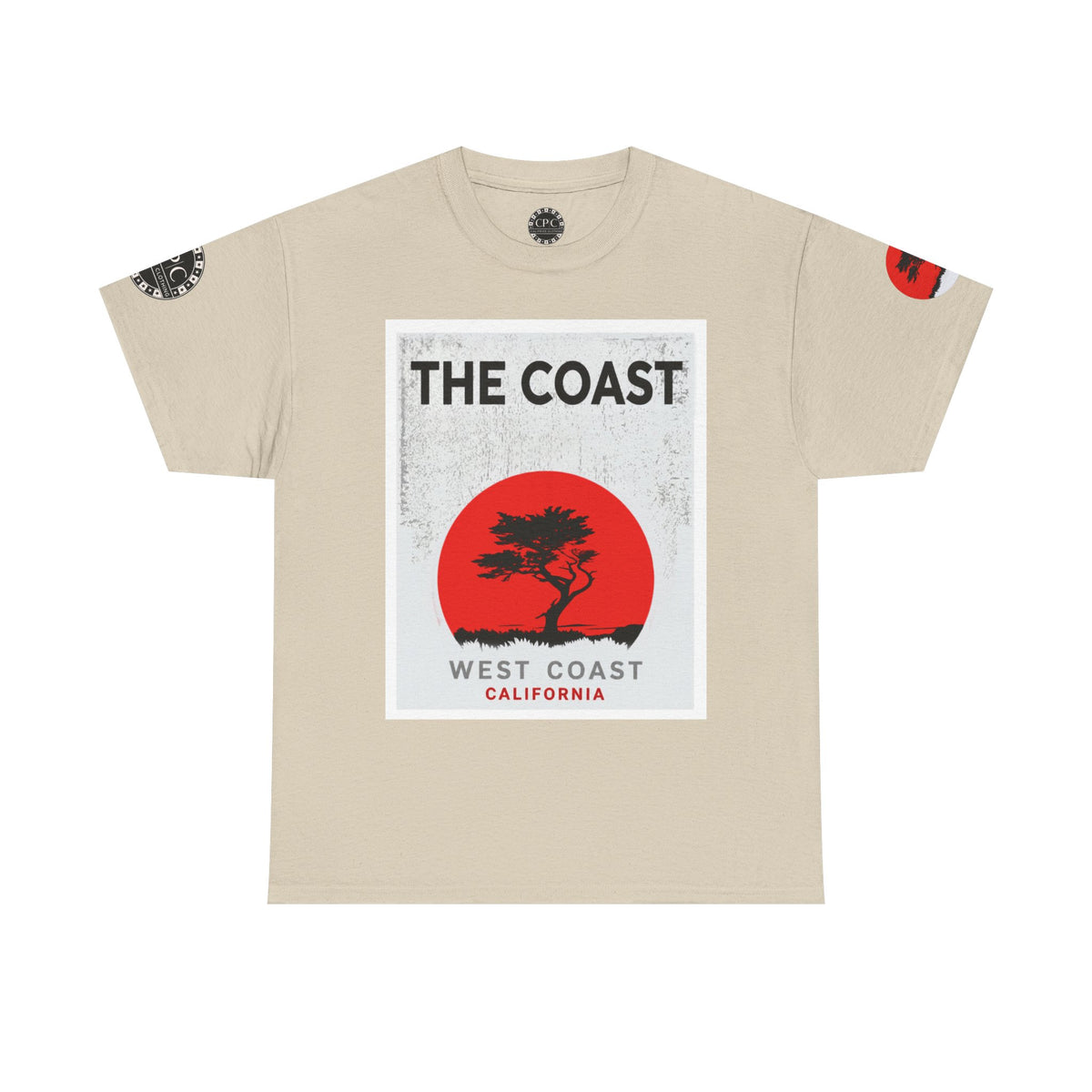 Urban Underground Collection - Skyline Series, "THE COAST" Graphic T Shirt — CP|C Elite