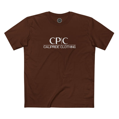 The Elite Collection - Signature Essentials, CP | C, Premium T-Shirt, black logo - CaliPride Clothing