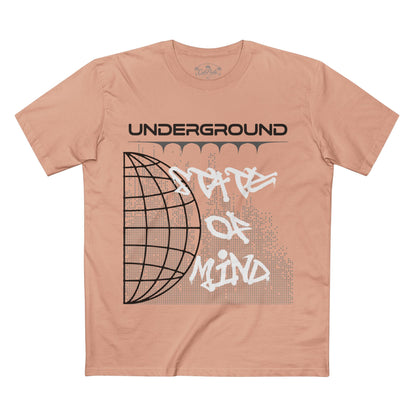 Urban Underground Collection - Underground State of Mind, Graphic T Shirt — CaliPride Clothing