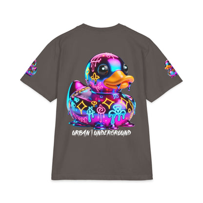 Urban Underground Collection - Neon Drip, Rub'a Ducky, Graphic 4-way T Shirt - CaliPride Clothing