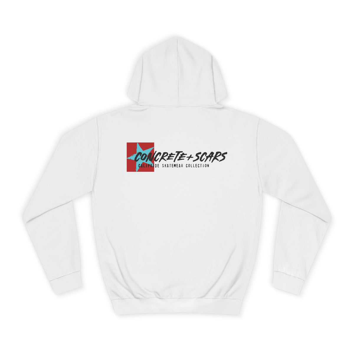 Concrete & Scars Skatewear Collection - C & S Signature Logo, Graphic Hoodie — CaliPride Clothing