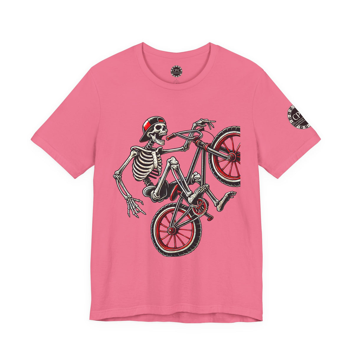 Skate & Surf Collection - Ride Til I Die, Skeleton Graphic T - Shirt - CaliPride Clothing