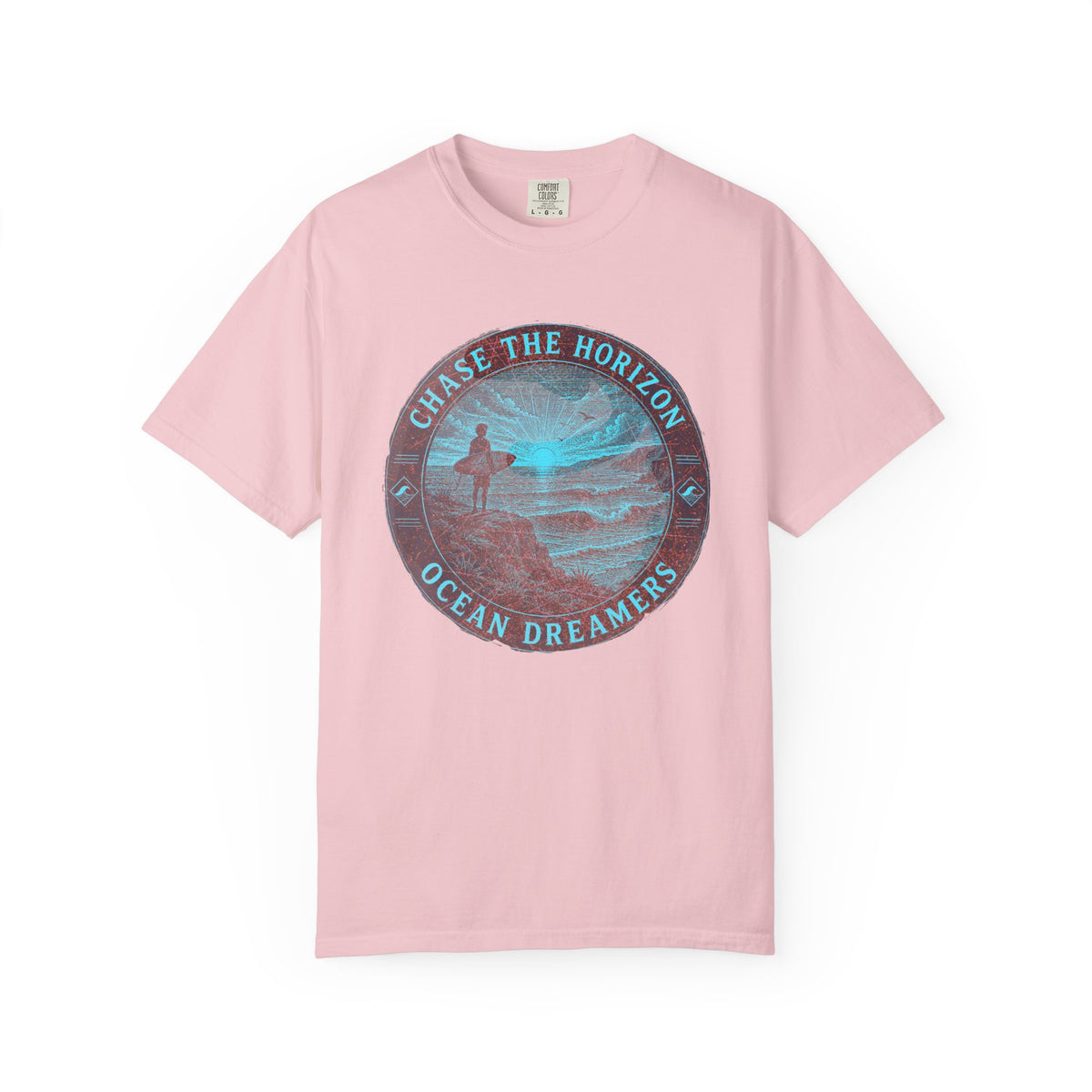 Surf & Beach Collection - Ocean Vibes Series, Chase the Horizon, T-shirt - CaliPride Clothing