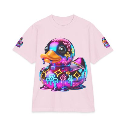 Urban Underground Collection - Neon Drip, Rub'a Ducky, Graphic 4-way T Shirt - CaliPride Clothing