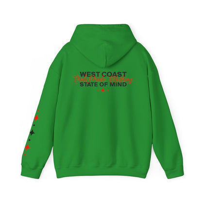 The Elite Collection - Elite Society, West Coast State of Mind, Premium Hoodie - CaliPride Clothing