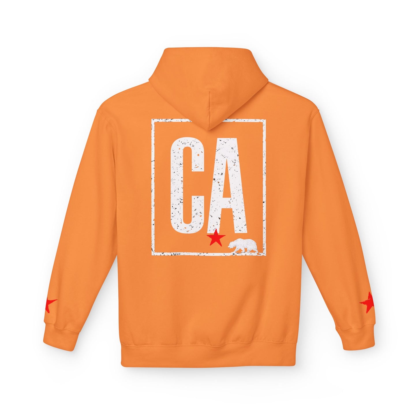 CA State Bear, Hoodie | CaliPride Clothing white logo