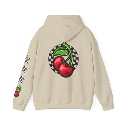 Cherries, Checkers, & Stars Graphic Hoodie | CaliPride Clothing