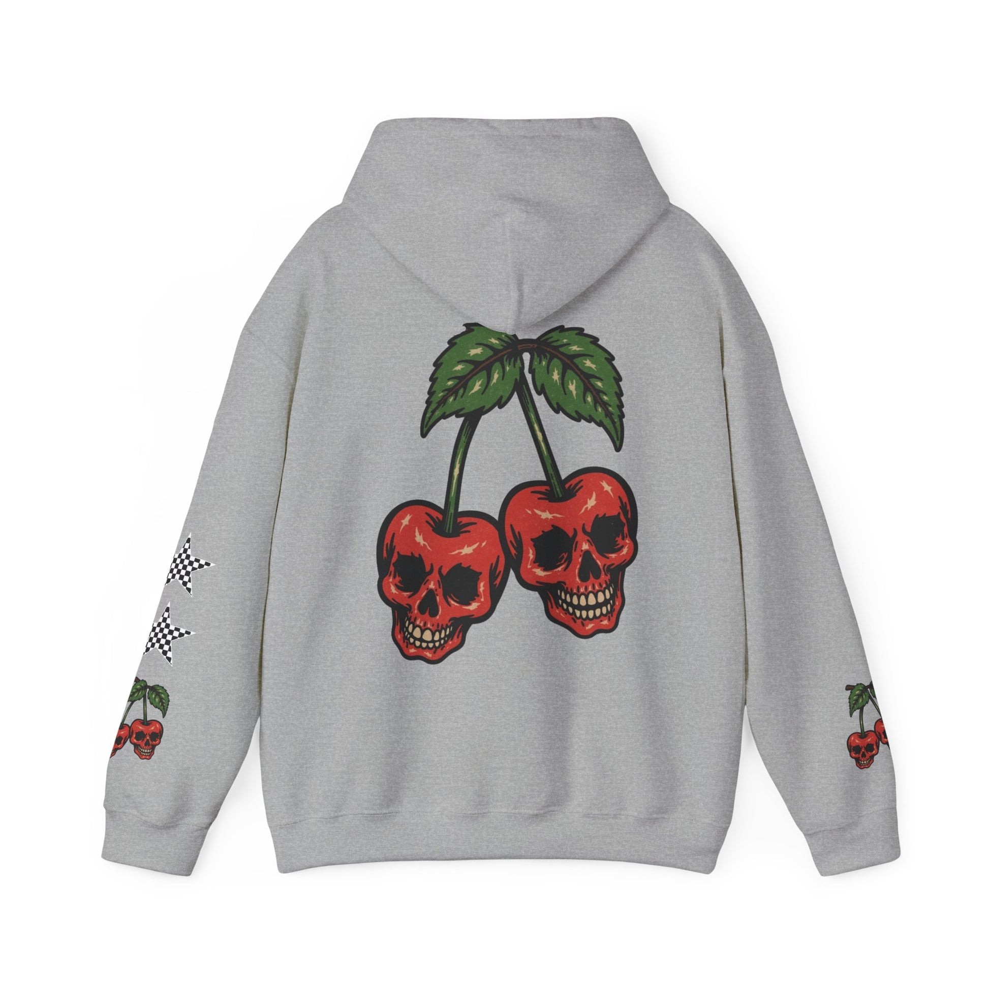 Skate & Surf Collection - Angry Cherry, Graphic Hoodie | CaliPride Clothing