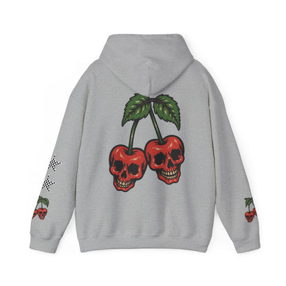 Skate & Surf Collection - Angry Cherry, Graphic Hoodie | CaliPride Clothing