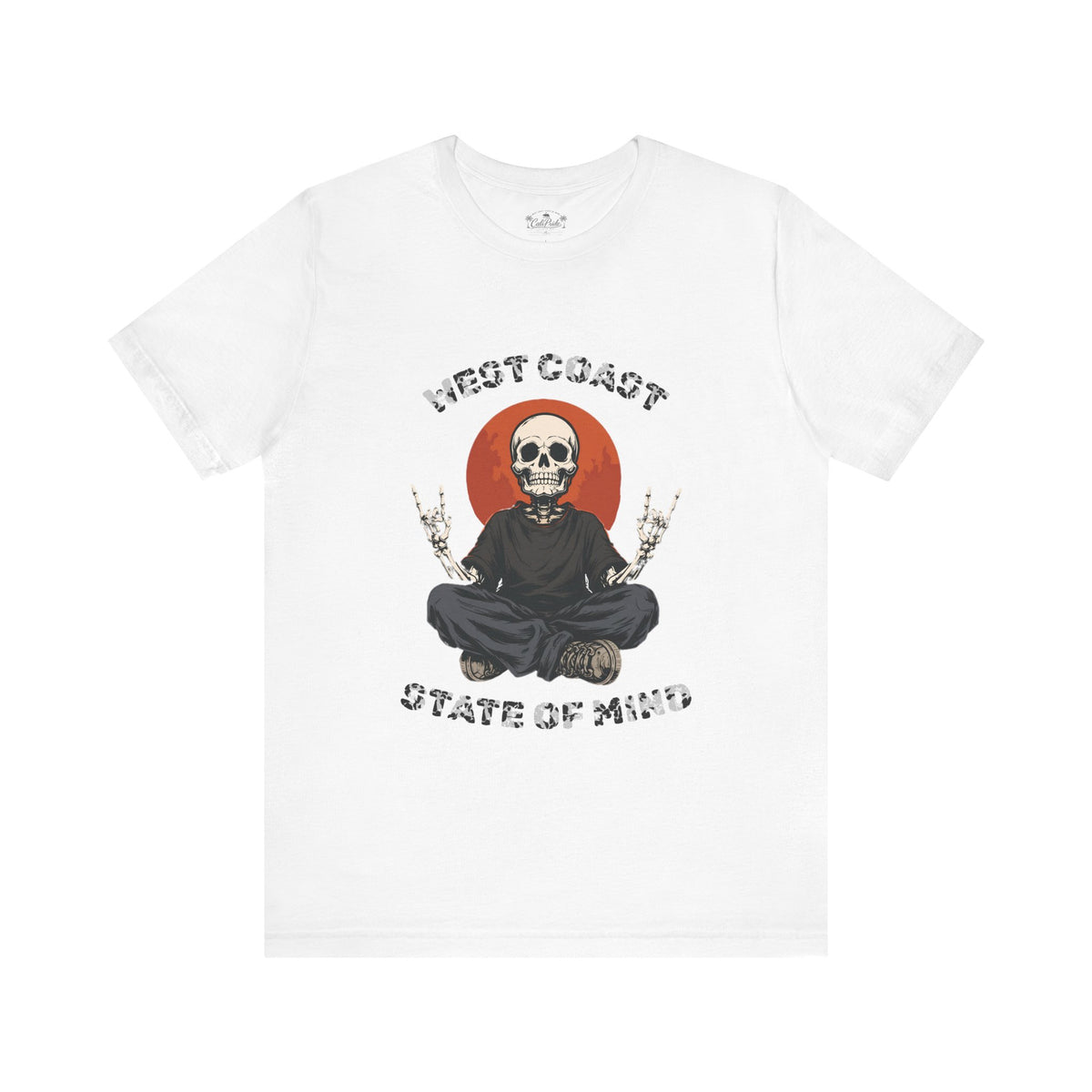 Skate & Surf Collection - Zen to the Bone, Vintage Skeleton Graphic T-Shirt — CaliPride Clothing
