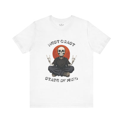 Skate & Surf Collection - Zen to the Bone, Vintage Skeleton Graphic T-Shirt — CaliPride Clothing
