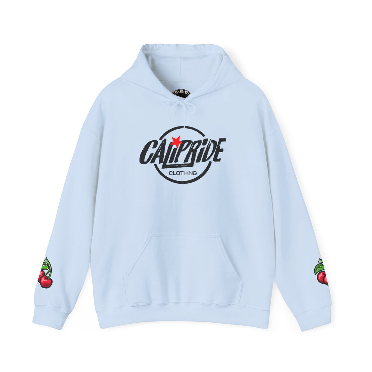 Urban Underground Collection - West Coast State of Mind, Checkers & Cherries Sugar Skull Hoodie - CaliPride Clothing