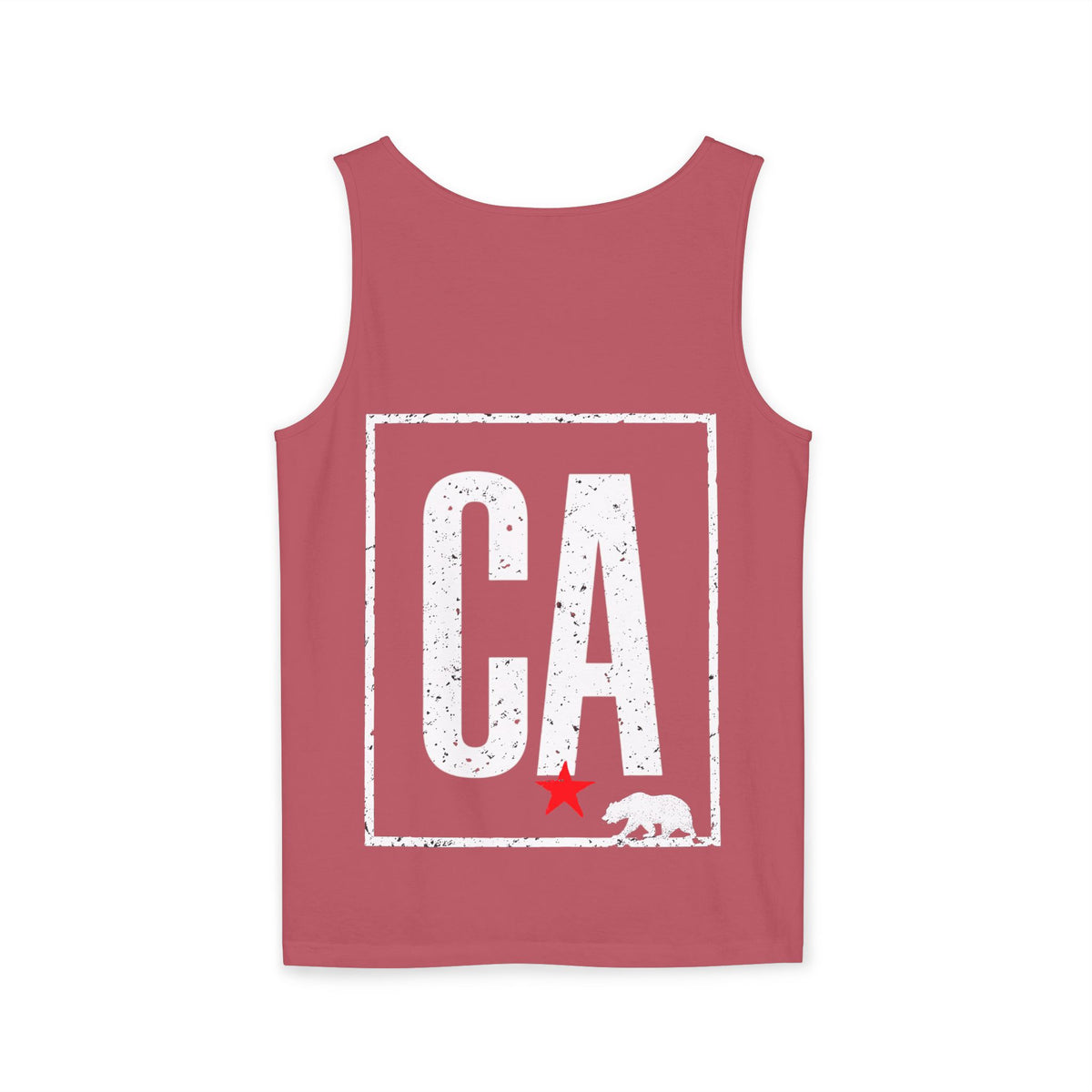 Surf & Beach Collection - CA State Bear, Tank Top | CaliPride Clothing