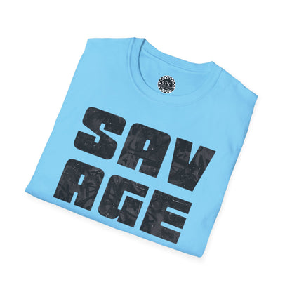 Urban Underground Collection | Savage Vibe Graffiti Block Series - Monochrome gray - CaliPride Clothing
