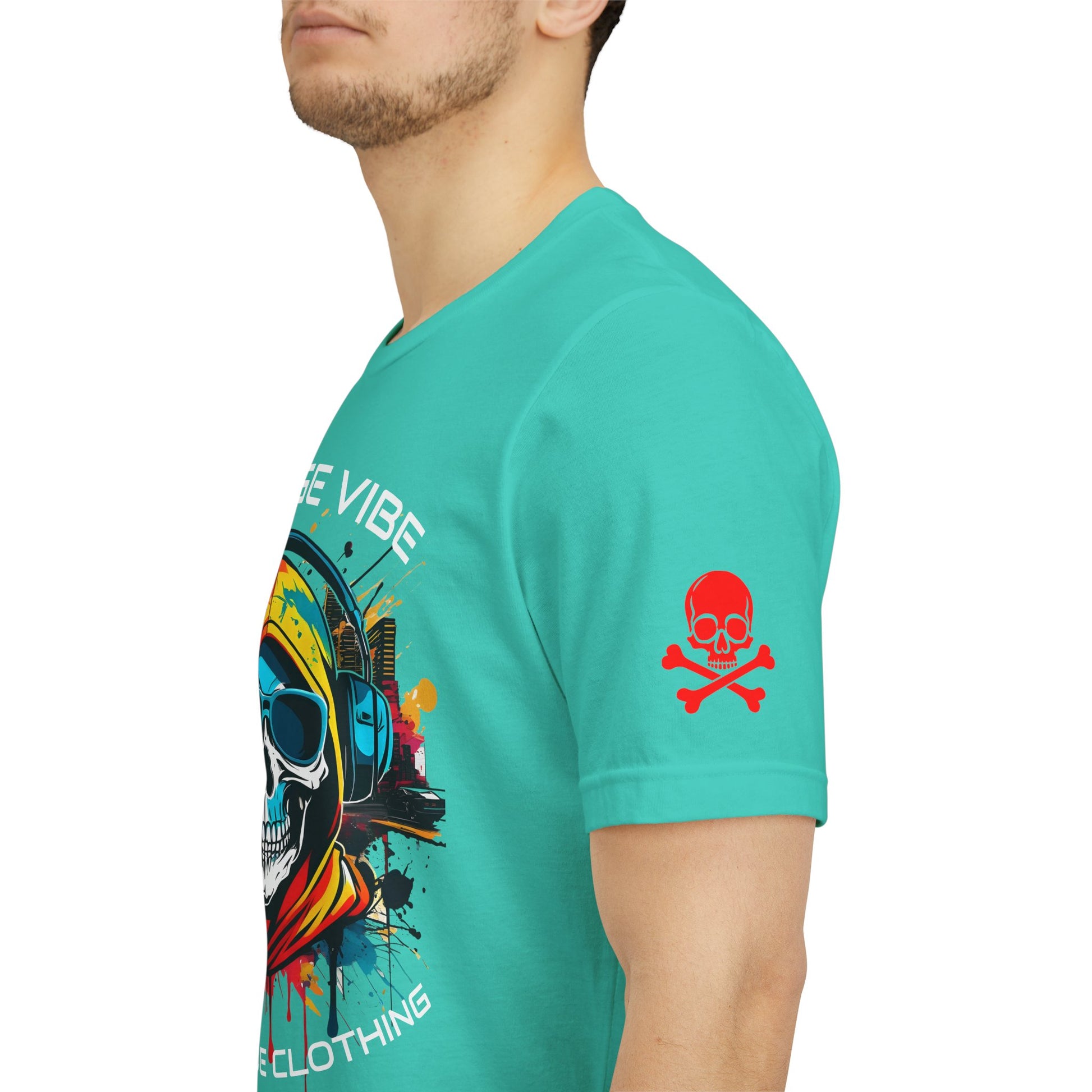 Urban Underground Collection - Skull Beats, Urban Graphic T - Shirt - CaliPride Clothing