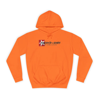 Concrete & Scars Skatewear Collection - C & S Signature Logo, Graphic Hoodie — CaliPride Clothing