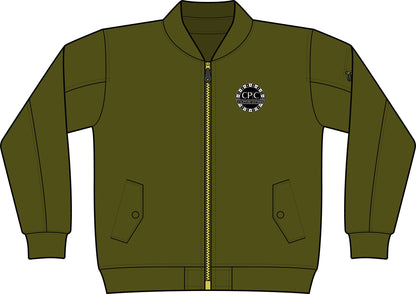Urban Underground Collection - CP|C Bomber Jacket, Zip Jacket with a Diamond Stitch lining - CaliPride Clothing
