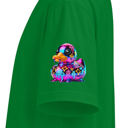 Urban Underground Collection - Neon Drip, Rub'a Ducky, Graphic 4-way T Shirt - CaliPride Clothing