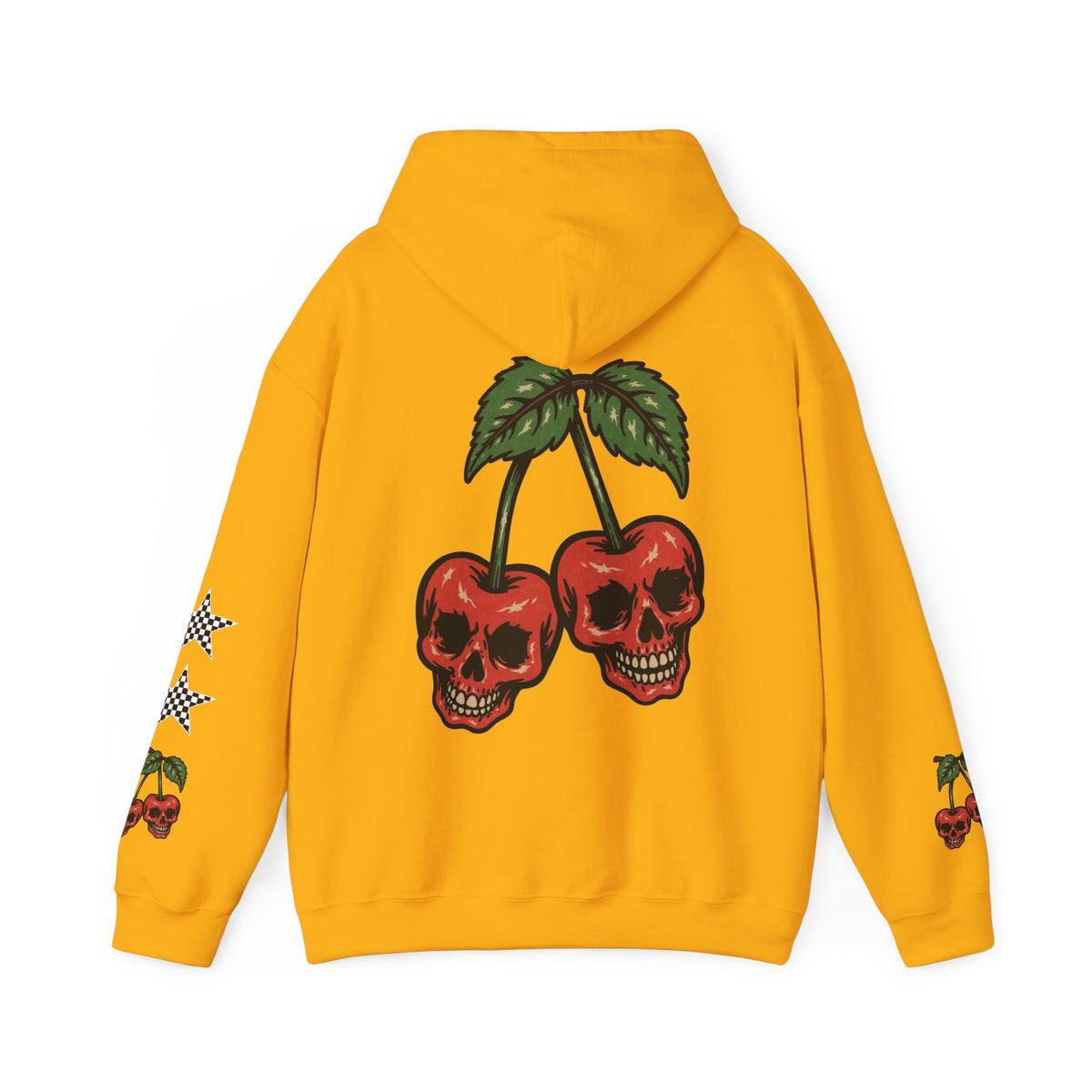 Skate & Surf Collection - Angry Cherry, Graphic Hoodie | CaliPride Clothing