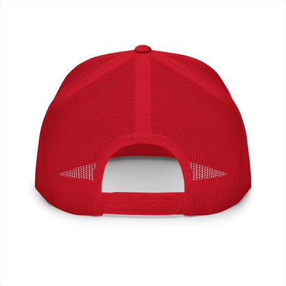 CaliPride Clothing Red Oval Logo Trucker Cap