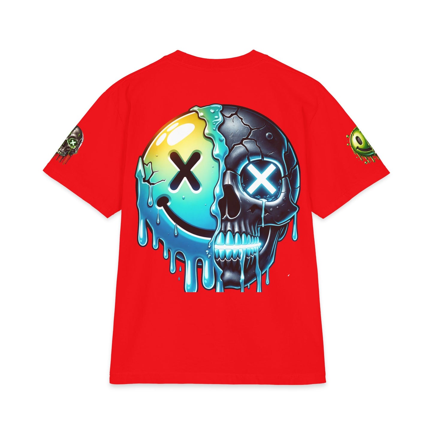 Copy of Urban Underground Collection - Neon Drip Tongue Out Graphic Tee — 4 way graphics, CaliPride Clothing Streetwear