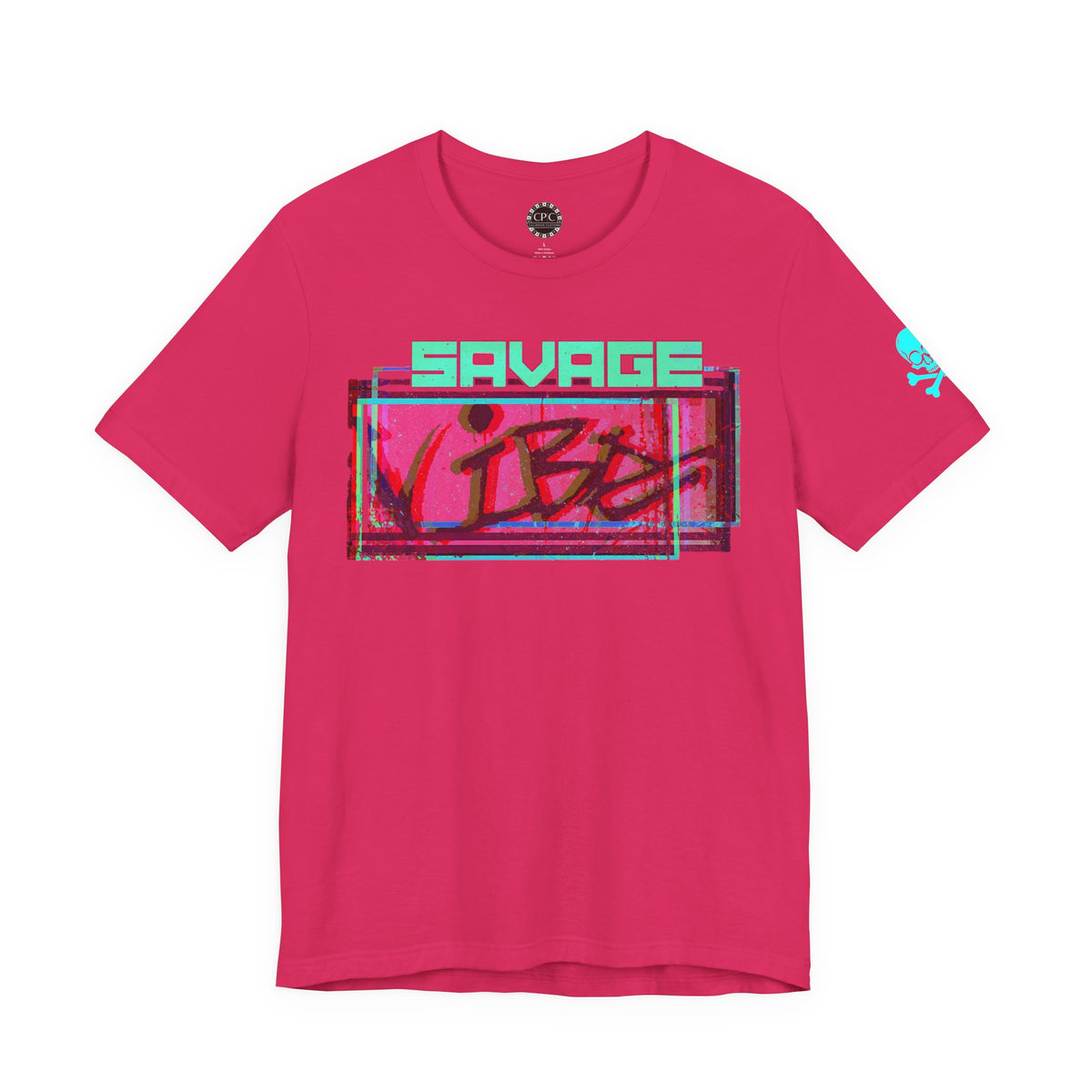 Urban Underground Collection - Distorted Savage Vibe, Graphic T Shirt - CaliPride Clothing