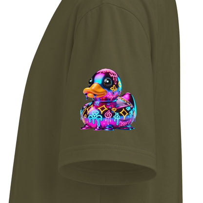 Urban Underground Collection - Neon Drip, Rub'a Ducky, Graphic 4-way T Shirt - CaliPride Clothing