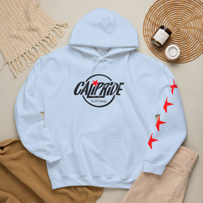 'West Coast Vibe' Graphic Hoodie w Stars - Multiple colors | CaliPride Clothing