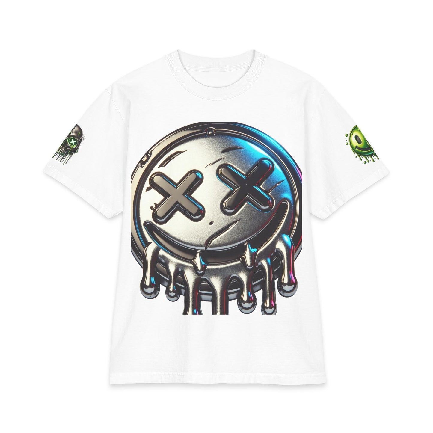 Copy of Urban Underground Collection - Neon Drip Tongue Out Graphic Tee — 4 way graphics, CaliPride Clothing Streetwear