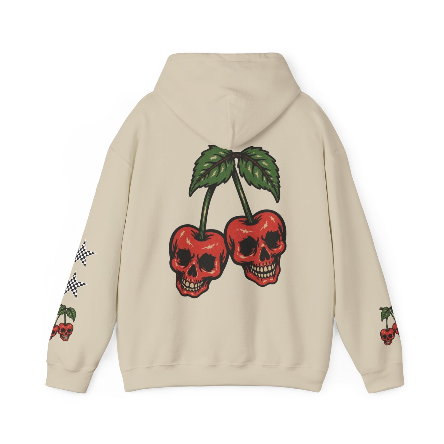 Skate & Surf Collection - Angry Cherry, Graphic Hoodie | CaliPride Clothing
