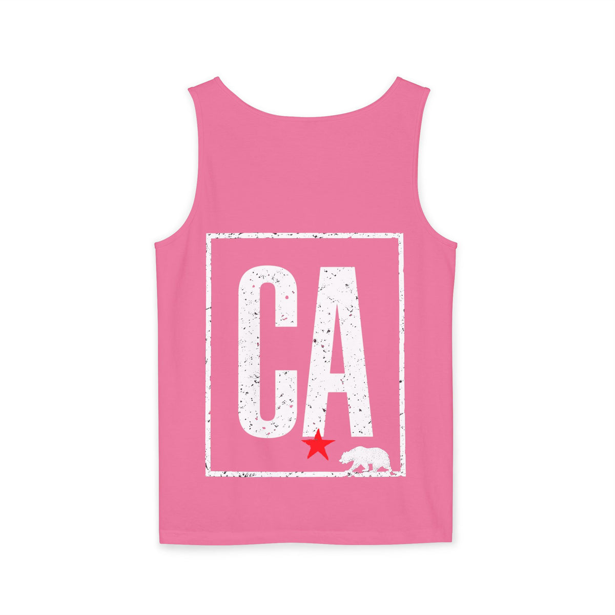 Surf & Beach Collection - CA State Bear, Tank Top | CaliPride Clothing
