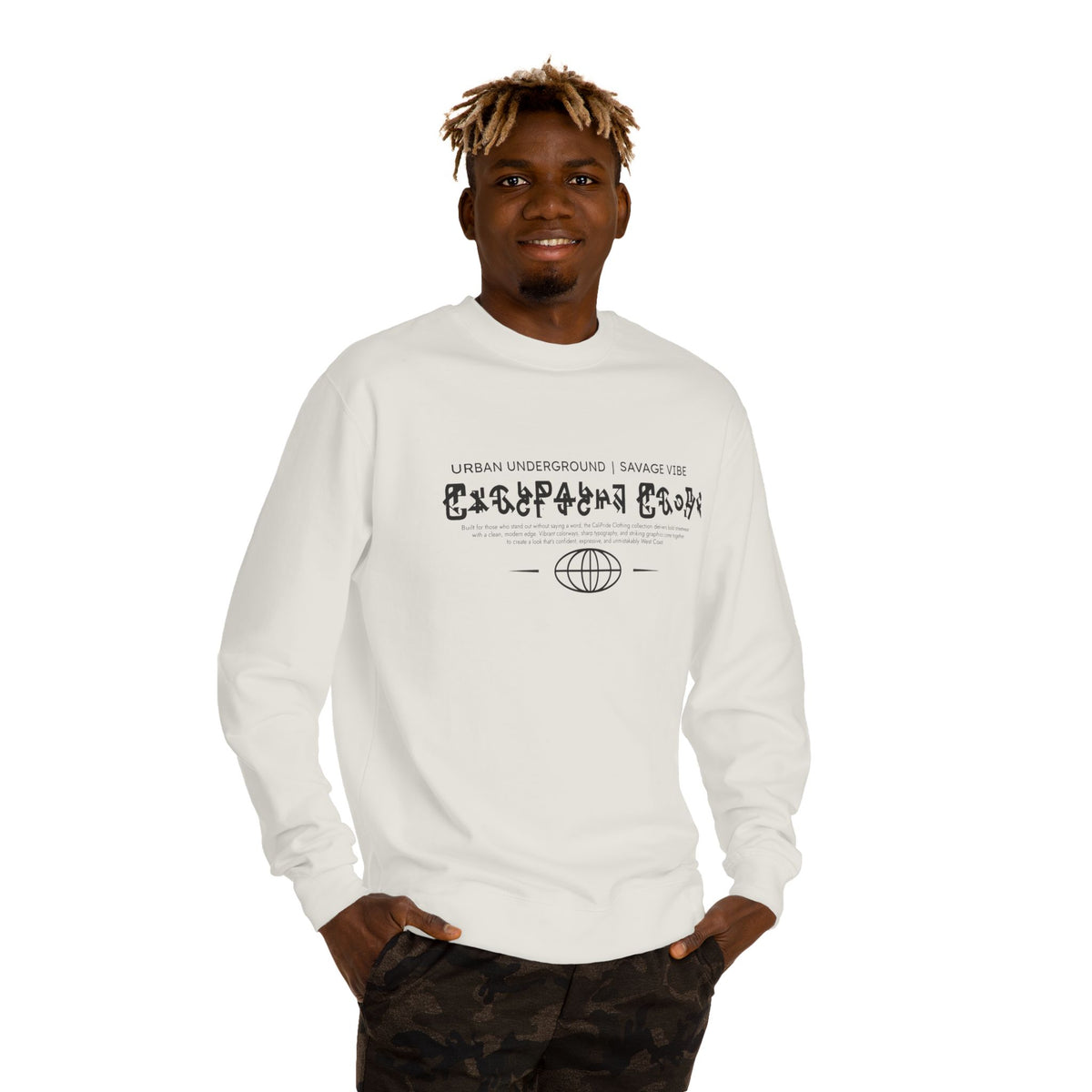Urban Underground Collection - Savage Vibe, Cyber City, Graphic Premium Sweatshirt — CaliPride Clothing