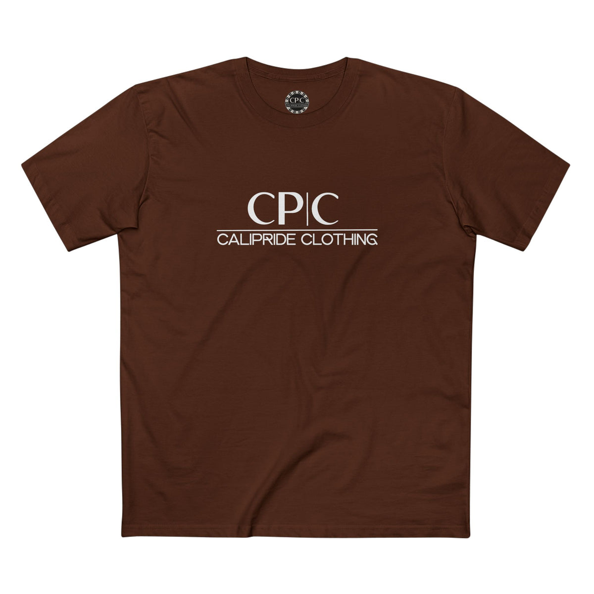The Elite Collection - Signature Essentials, CP | C, Premium T-Shirt, white logo - CaliPride Clothing