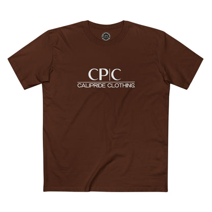 The Elite Collection - Signature Essentials, CP | C, Premium T-Shirt, white logo - CaliPride Clothing