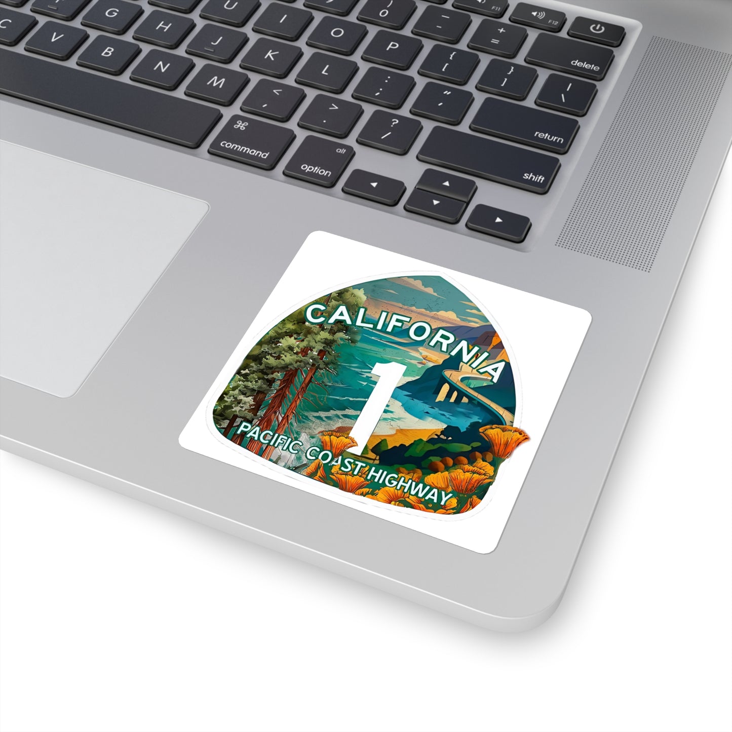 California's Pacific Coast Highway Sticker