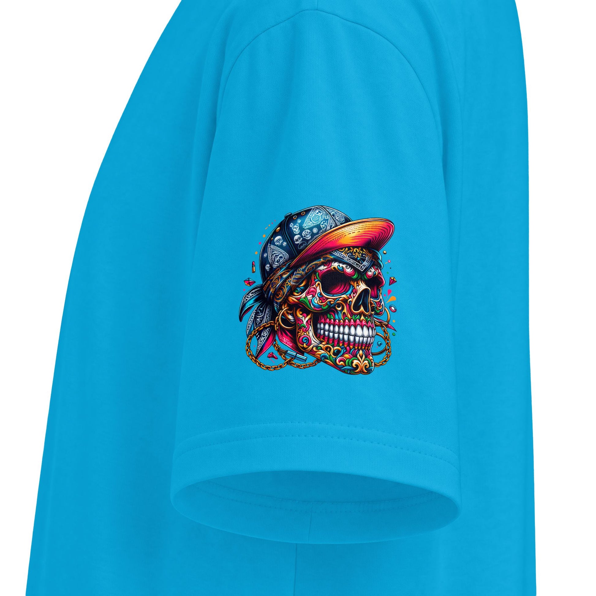 Urban Underground Collection - Neon Drip, Gangsta', Graphic 4-way T Shirt - CaliPride Clothing