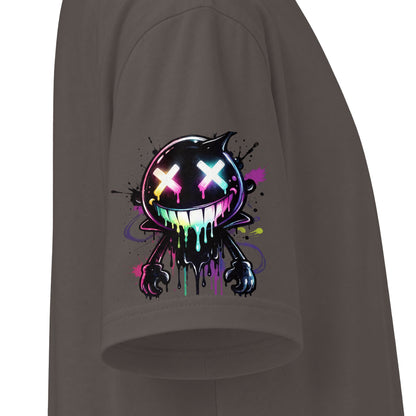Urban Underground Collection - Neon Drip Drooly, Graphic 4-way T Shirt - CaliPride Clothing