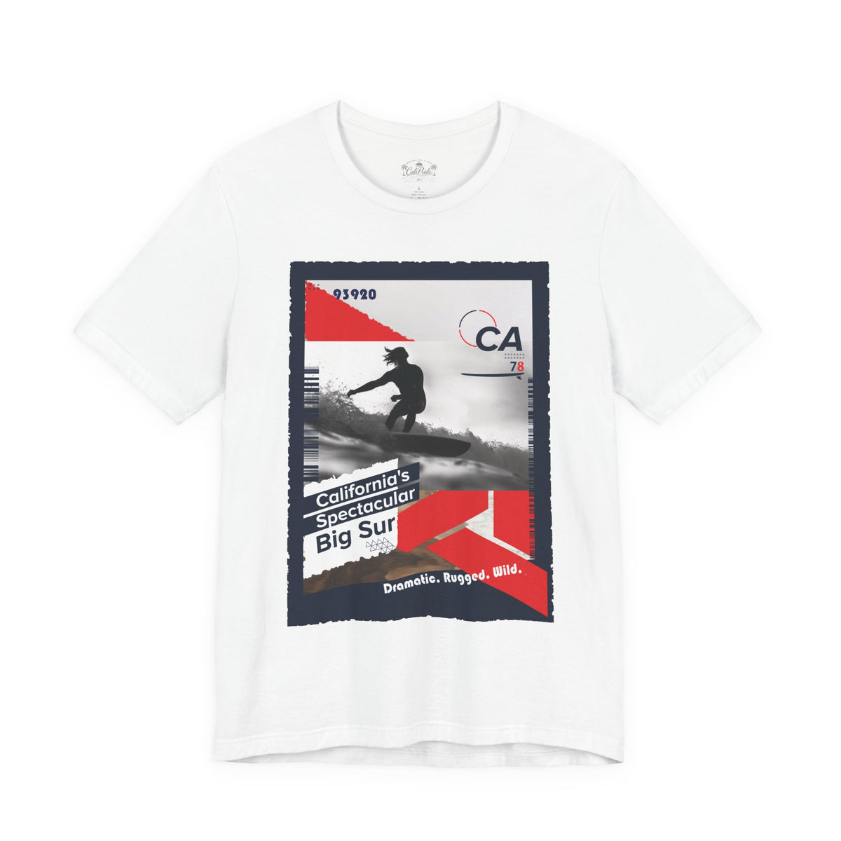 Surf & Beach Collection - Big Sur CA, Graphic T-Shirt - CaliPride Clothing